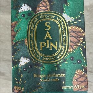 Diptyque Sapin Scented Candle -190g with lid